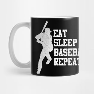 Eat Sleep Baseball Repeat Mug